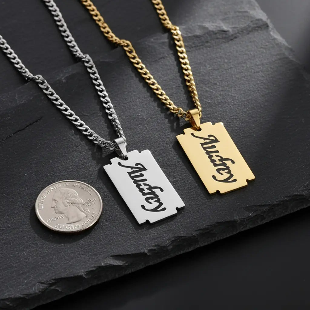 Personalized Name Bracelet | Custom Engraved Titanium Steel | XN Jewelry